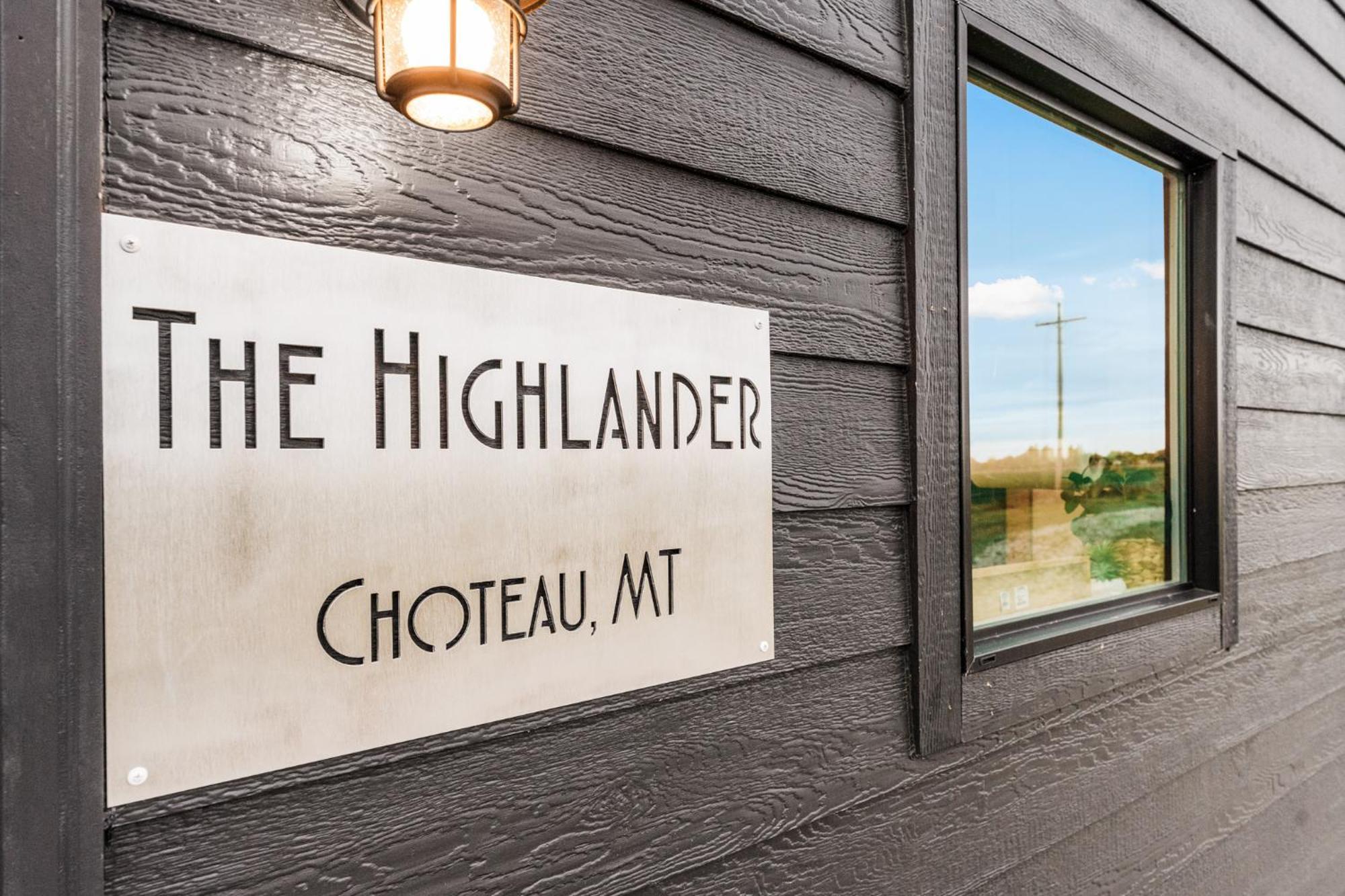 Modern Tiny Cabin, With Hot Tub In Choteau Mt Extérieur photo